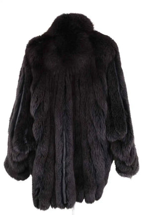 Manteau Other Brand Noir en Fourrure