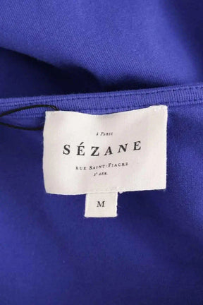 Robe Sézane Bleu en Coton