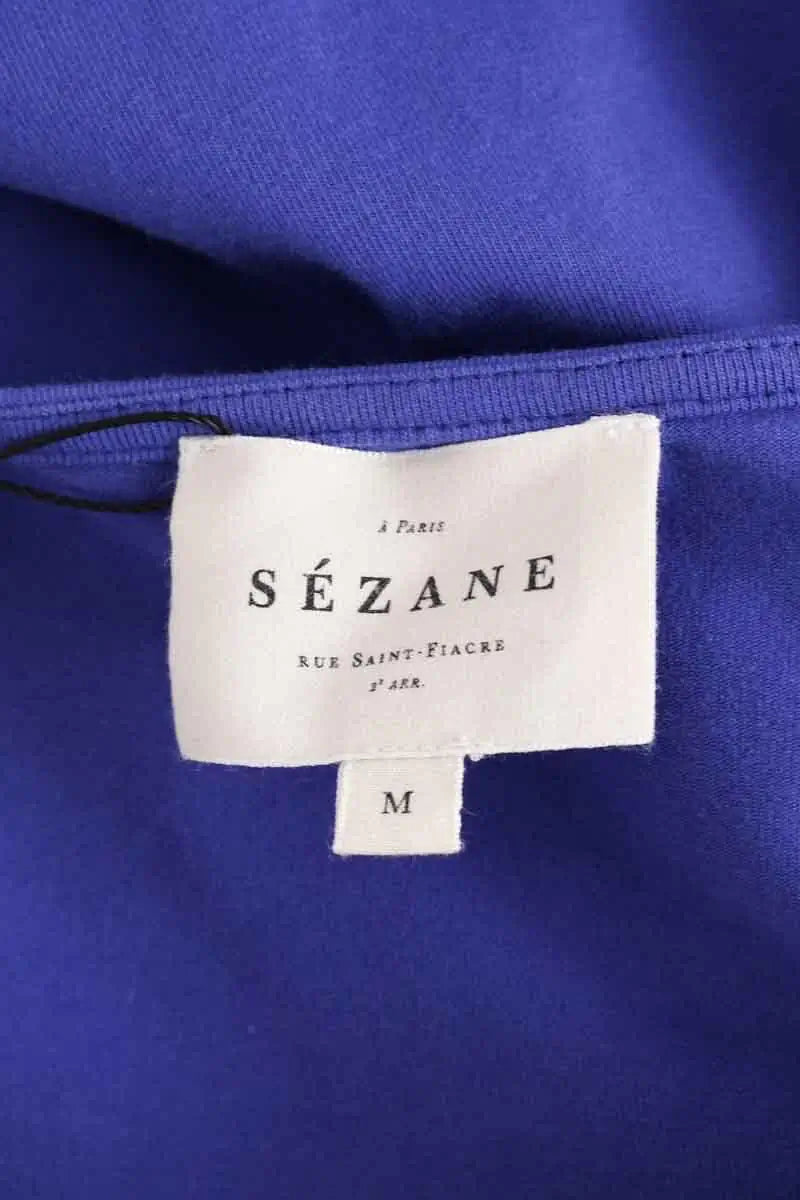 Robe Sézane Bleu en Coton