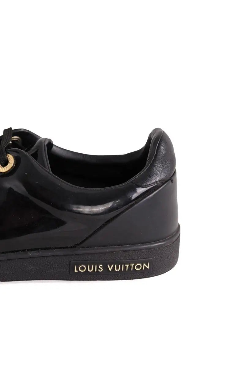Baskets Louis Vuitton Noir en Cuir