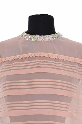 Blouse Miu Miu Rose en Soie
