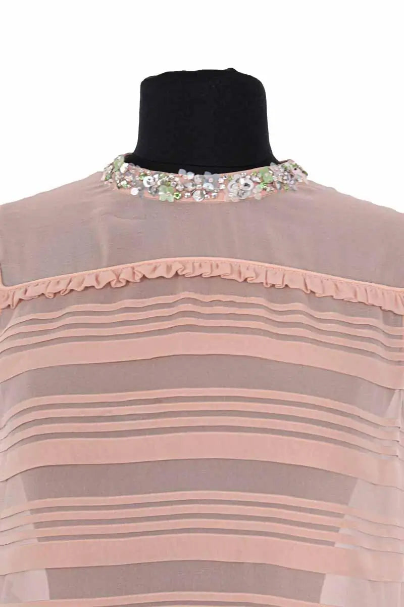 Blouse Miu Miu Rose en Soie