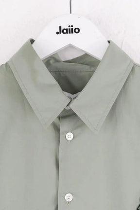 Chemise Kitsuné Vert en Coton
