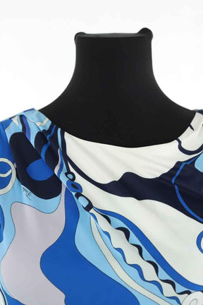Mi-longueur Emilio Pucci  Bleu