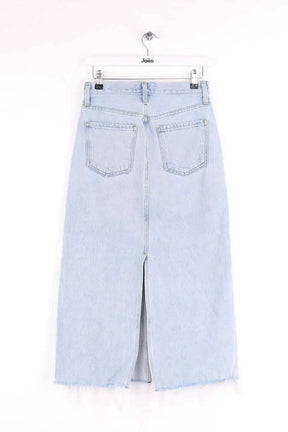 Jupe Agolde Bleu en Coton