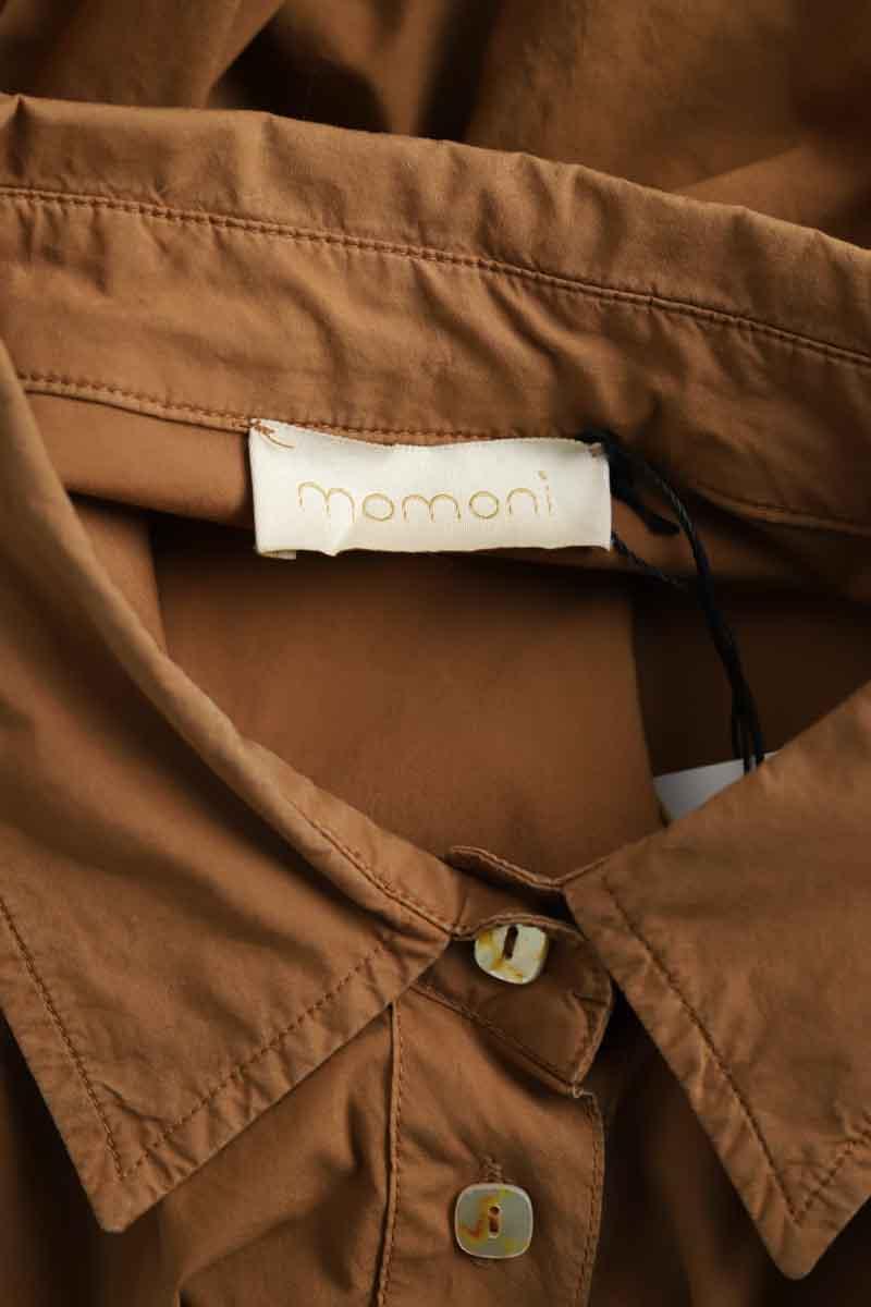 Mi-longueur Momoni  Marron