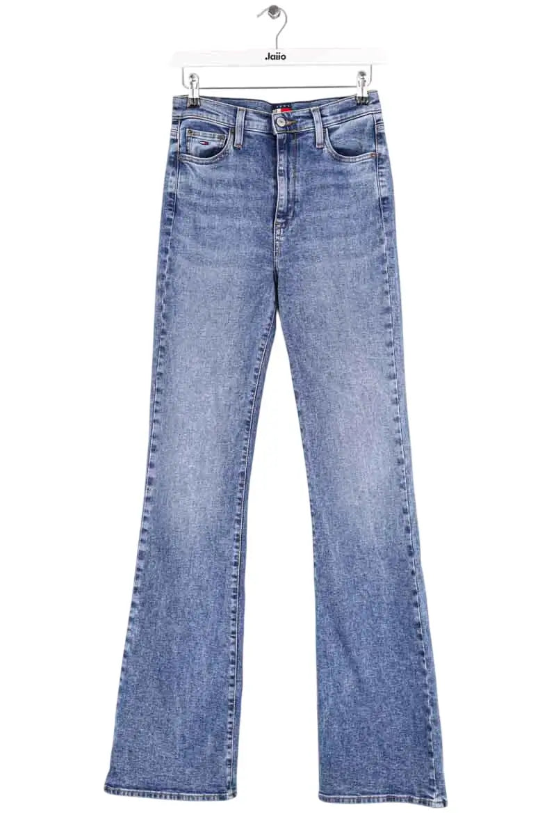 Jean bootcut Tommy Hilfiger Bleu en Coton, taille XS - Seconde Main
