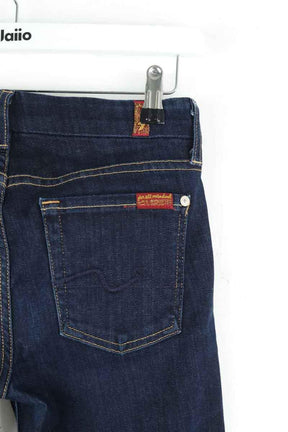 Slim 7 For All Mankind  Bleu