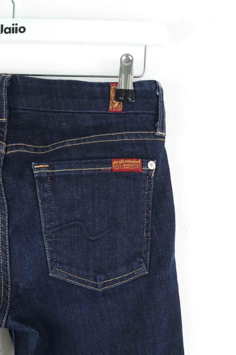 Slim 7 For All Mankind  Bleu