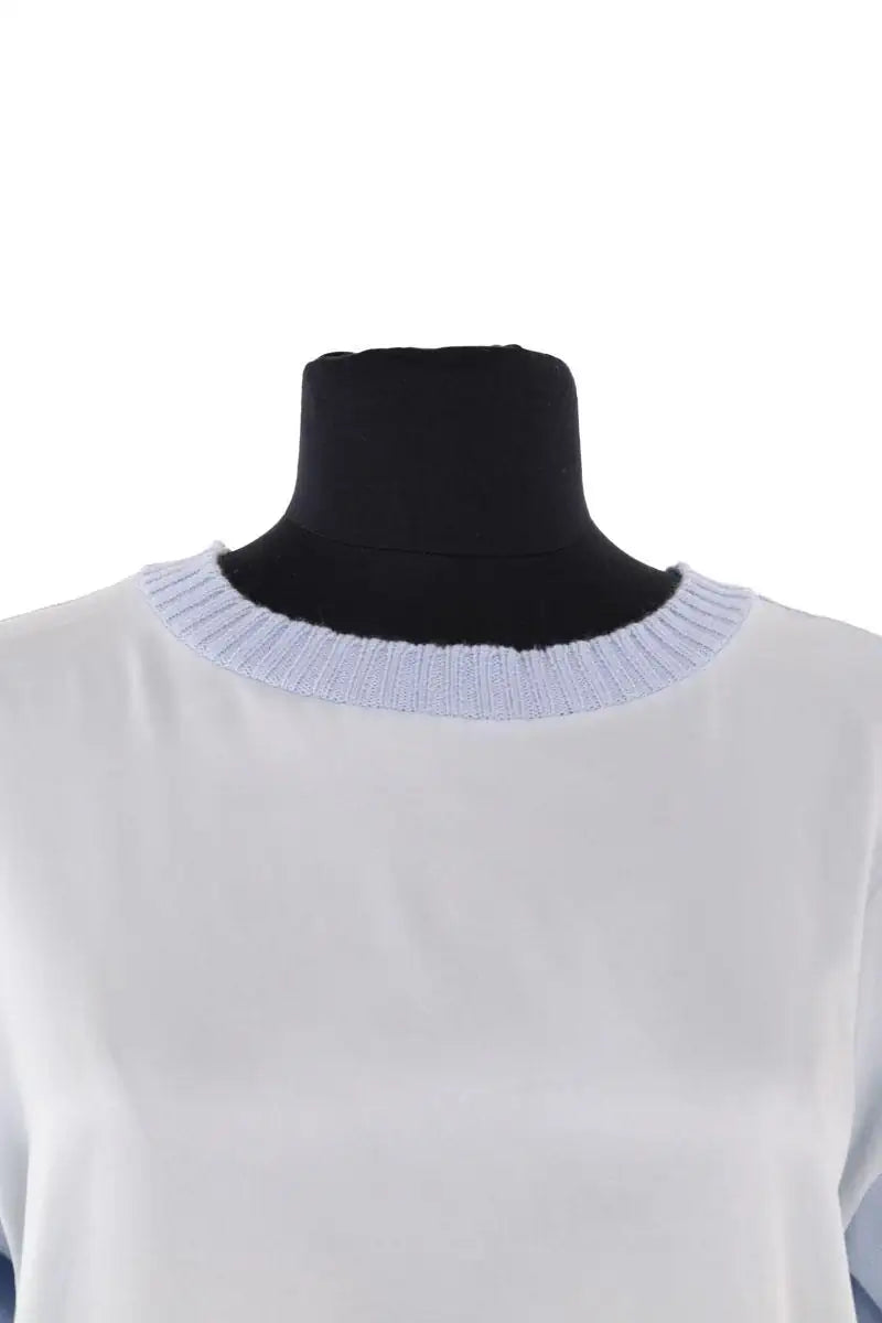 Pull Allude Bleu en Coton