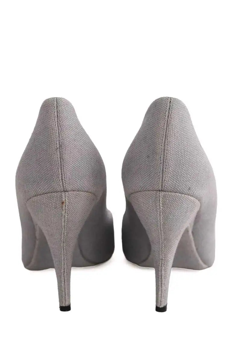Talons Louis Vuitton Gris en Tissu