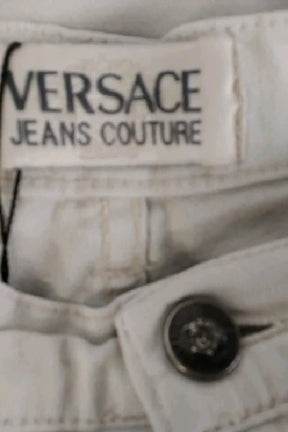 Jean droit Versace  Beige