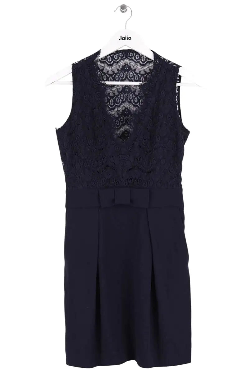 Robe Claudie Pierlot Marine en Synthétique, taille S - Seconde Main