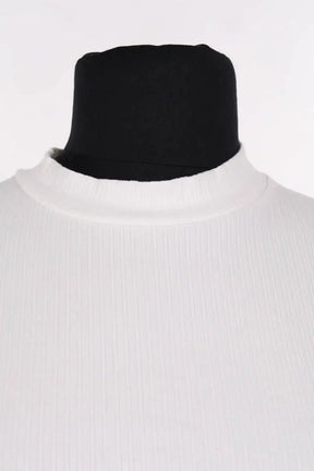 T-shirt Maje Blanc en Coton