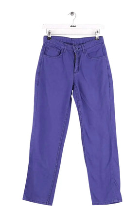 Jean droit American Vintage Violet en Coton, taille S - Seconde Main