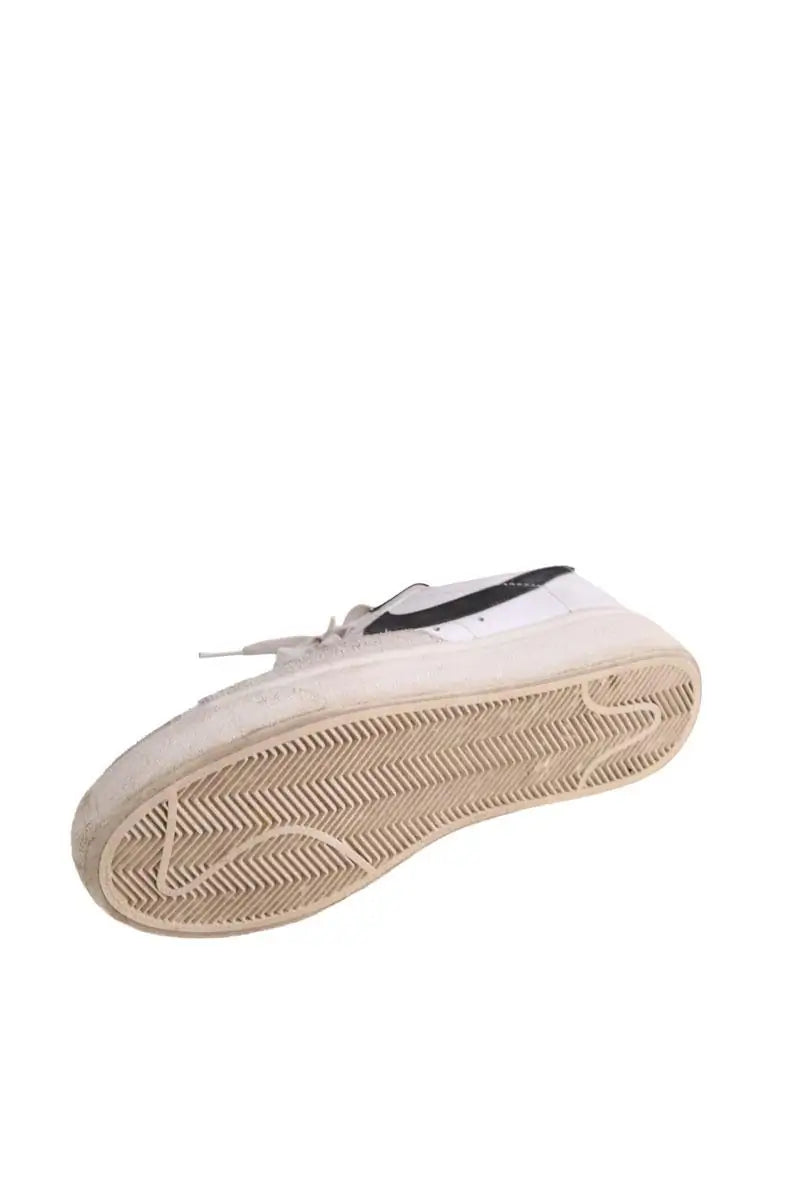 Baskets Nike Blazer Blanc en Cuir