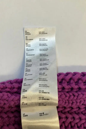 Pull Claudie Pierlot Violet en Coton