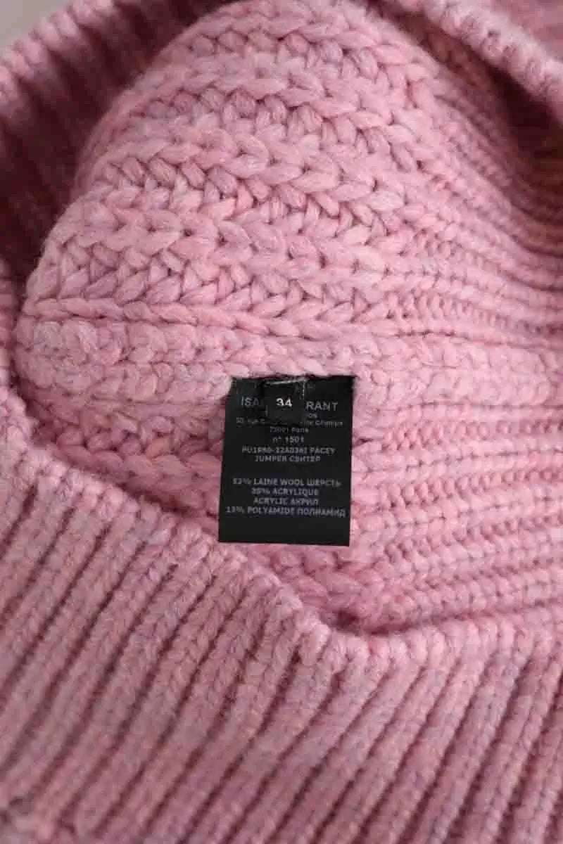 Pull Isabel Marant Rose en Laine