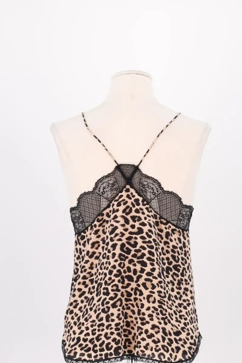 Top sans manche Zadig & Voltaire Beige en Viscose