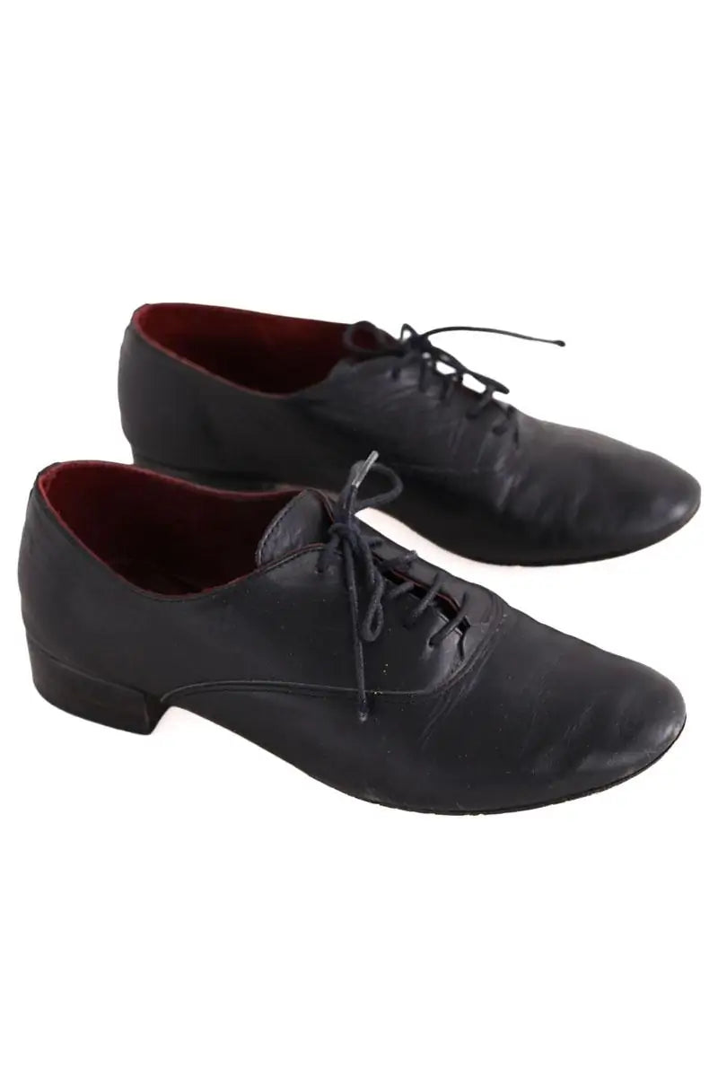 Chaussures à lacets Repetto Noir en Cuir