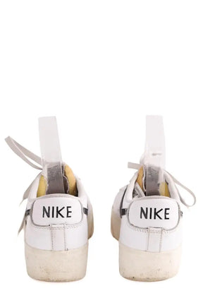 Baskets Nike Blanc en Cuir