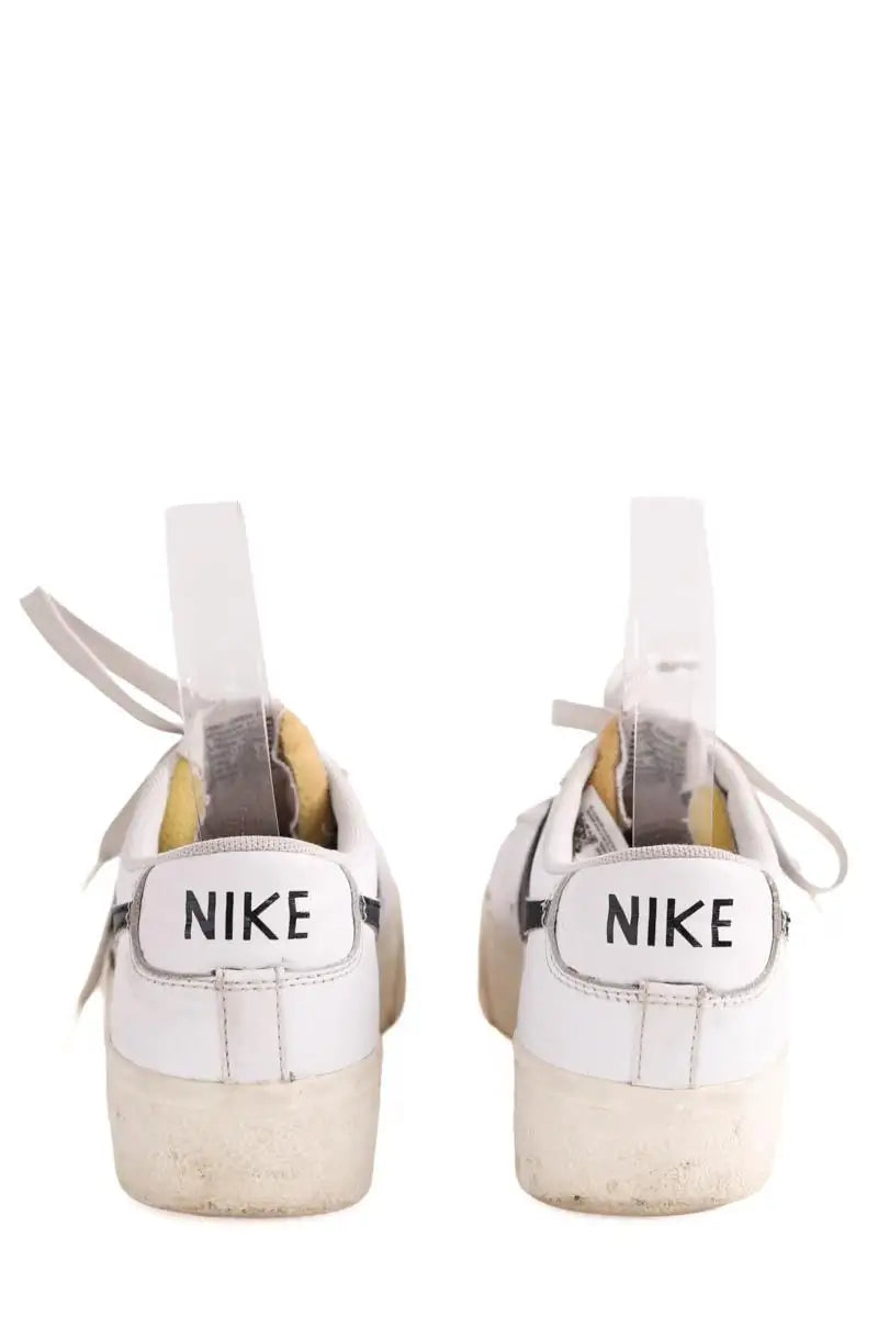 Baskets Nike Blanc en Cuir