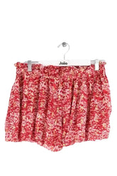 Mini jupe Isabel Marant Étoile Rouge en Soie, taille L - Seconde Main