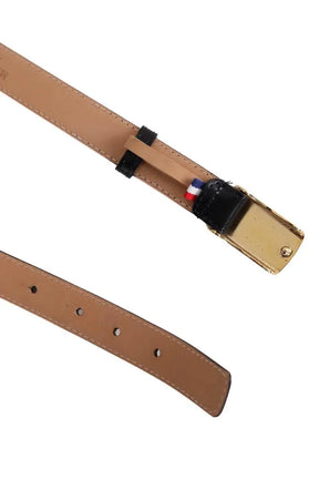 Ceinture Maison Boinet Noir en Cuir