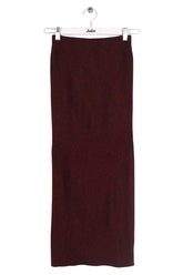 Jupe Maje Rouge en Laine, taille S - Seconde Main