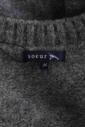 Pull Soeur Gris en Synthétique