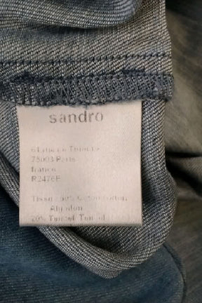 Robe Sandro  Bleu