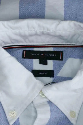Chemise Tommy Hilfiger Bleu en Coton