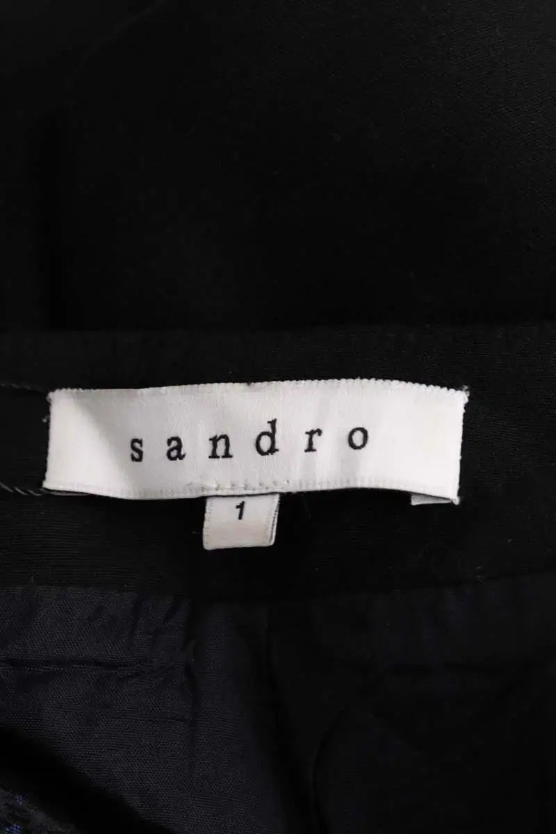 Mini jupe Sandro Noir en Synthétique