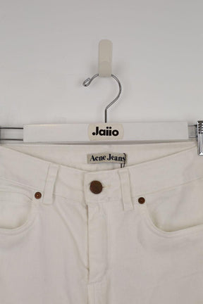 Droit Acne Studios  Blanc