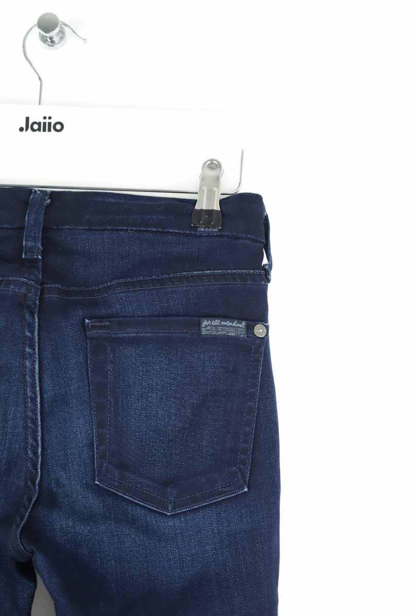 Slim 7 For All Mankind  Bleu
