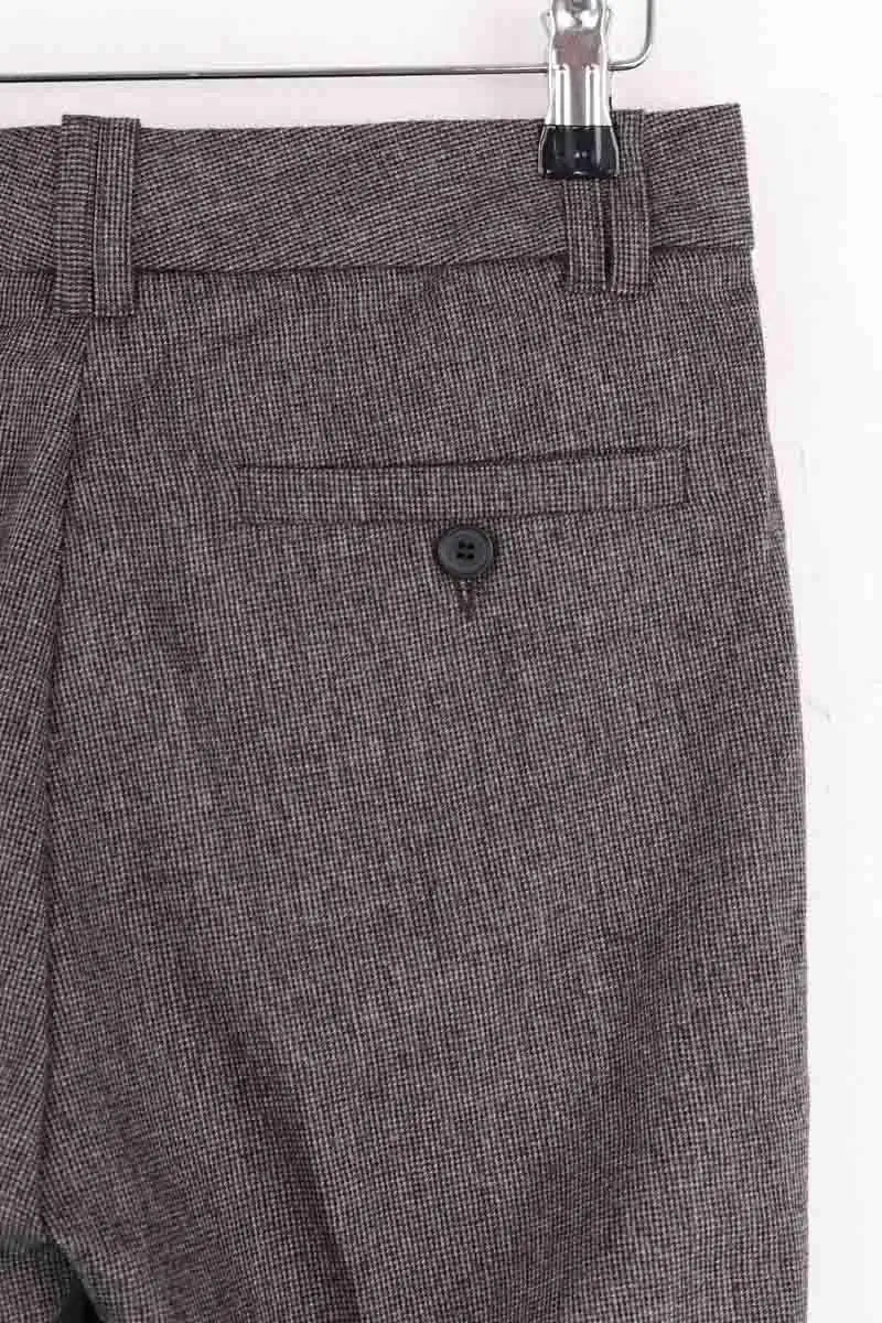 Pantalon droit Barbara Bui Noir en Laine