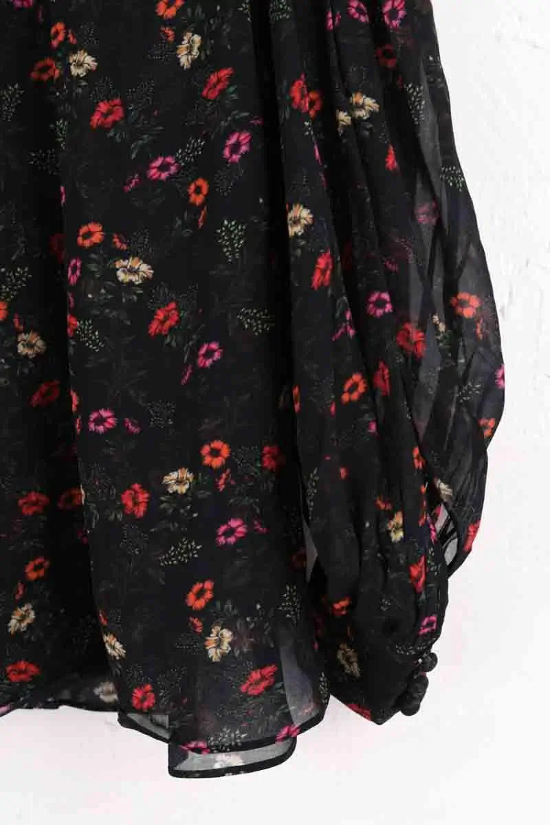 Blouse The Kooples Noir en Synthétique