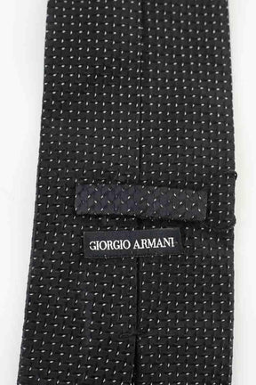 Cravate Armani  Noir
