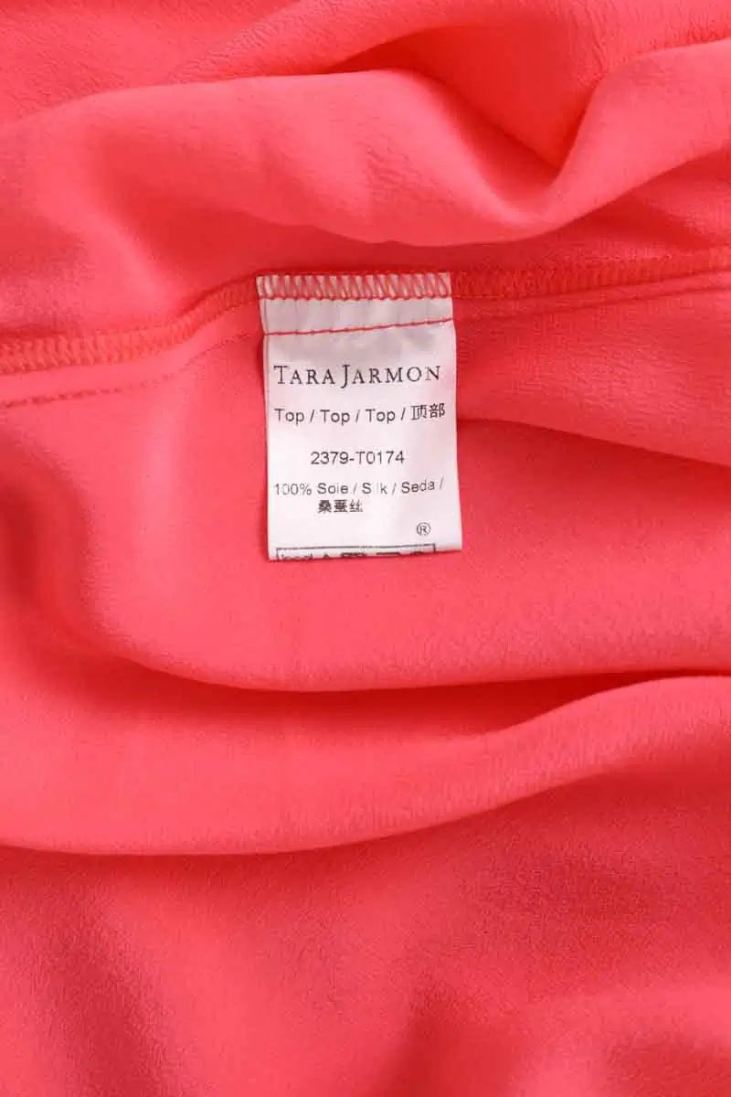 Chemise Tara Jarmon Rose en Soie