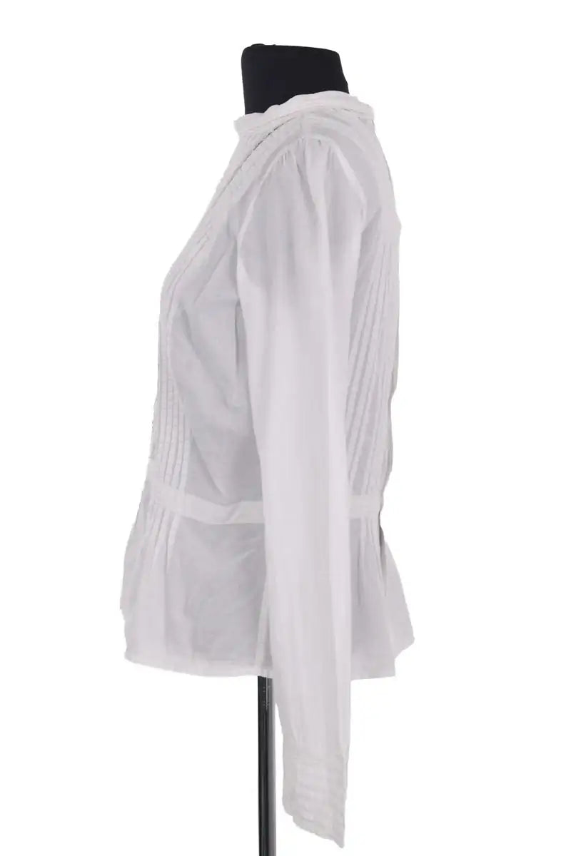 Blouse Bonpoint Blanc en Coton