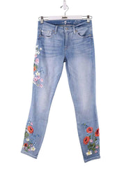Slim 7 For All Mankind  Bleu