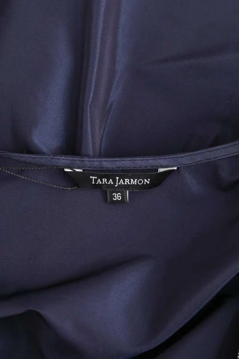 Robe Tara Jarmon Marine en Synthétique