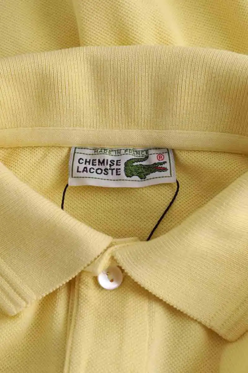 Polo slim fit Lacoste Jaune en Coton