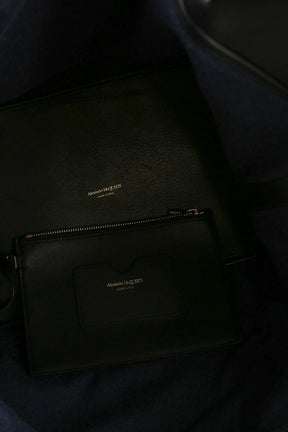 Cabas Alexander McQueen  Bleu