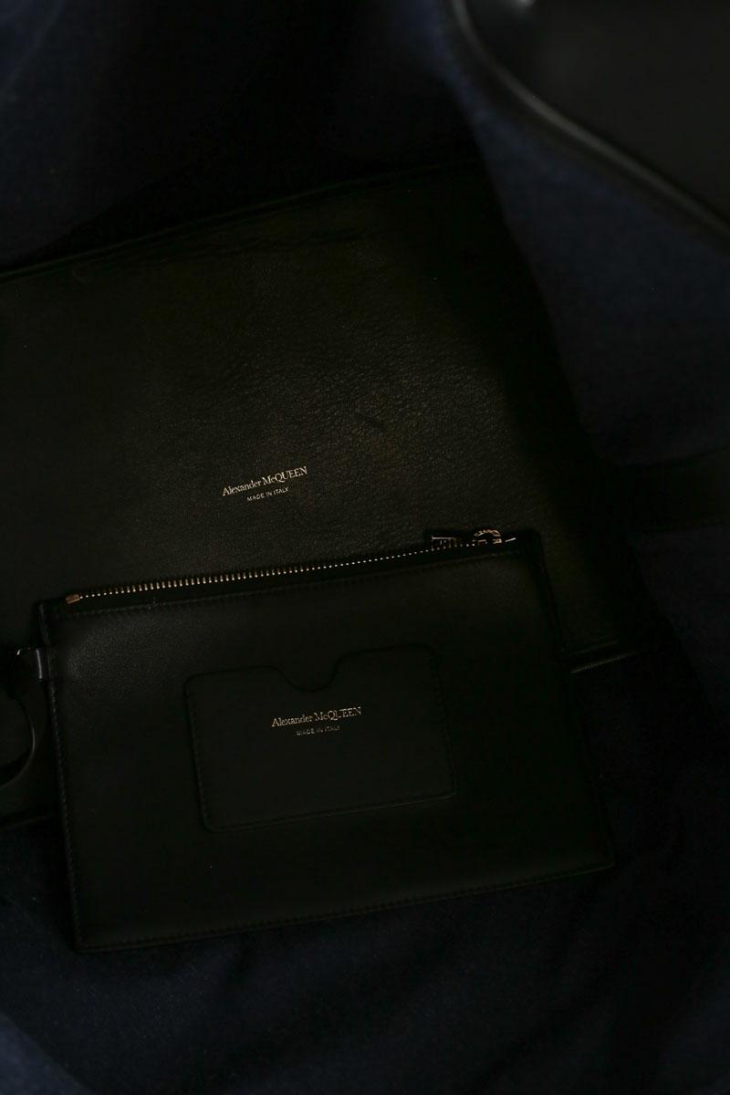 Cabas Alexander McQueen  Bleu