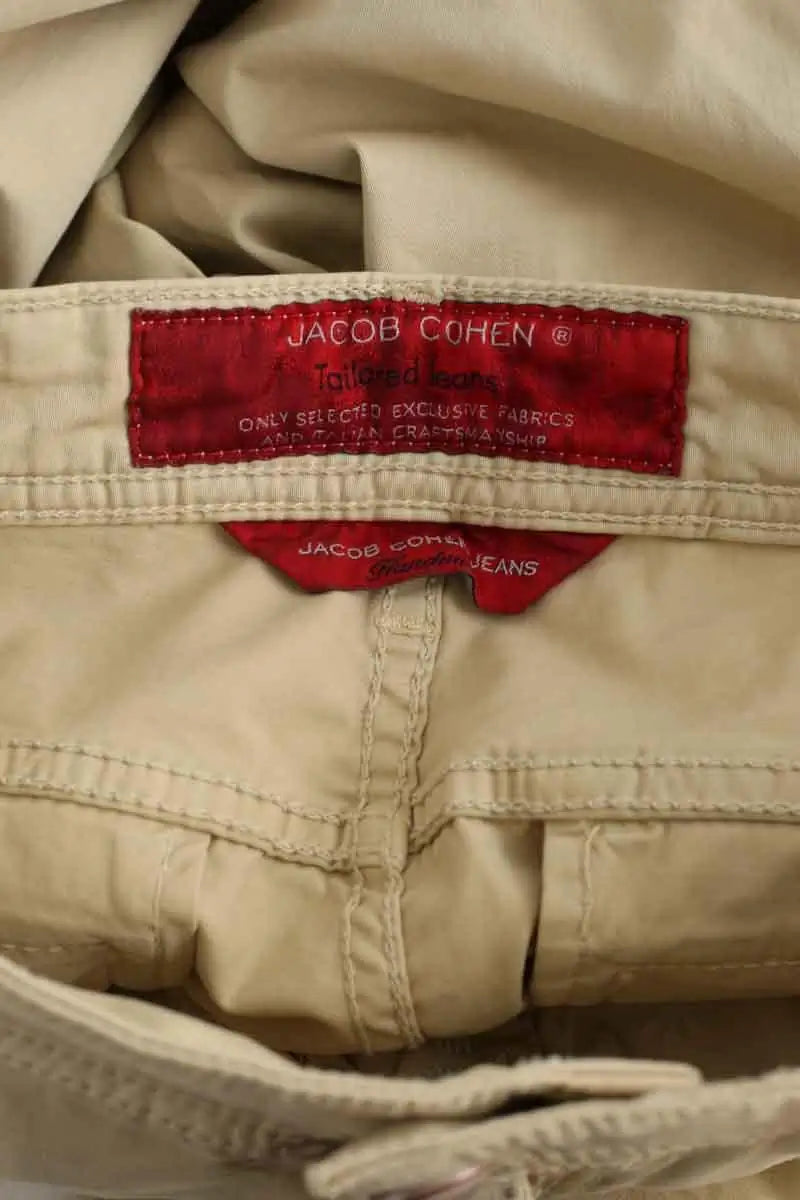 Pantalon droit Jacob Cohën  Beige