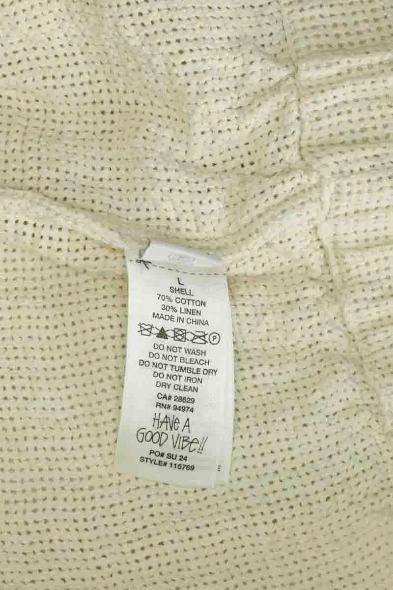 Gilet Stüssy Beige en Coton
