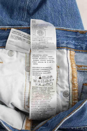 Jean droit Levi's 501 Bleu