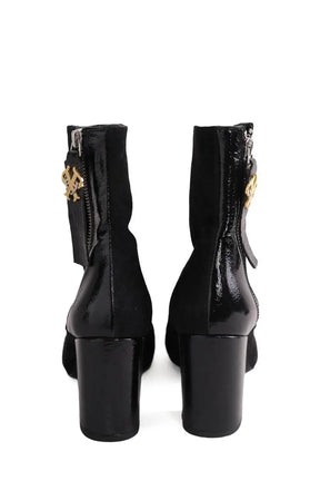 Boots Pinko Noir en Daim