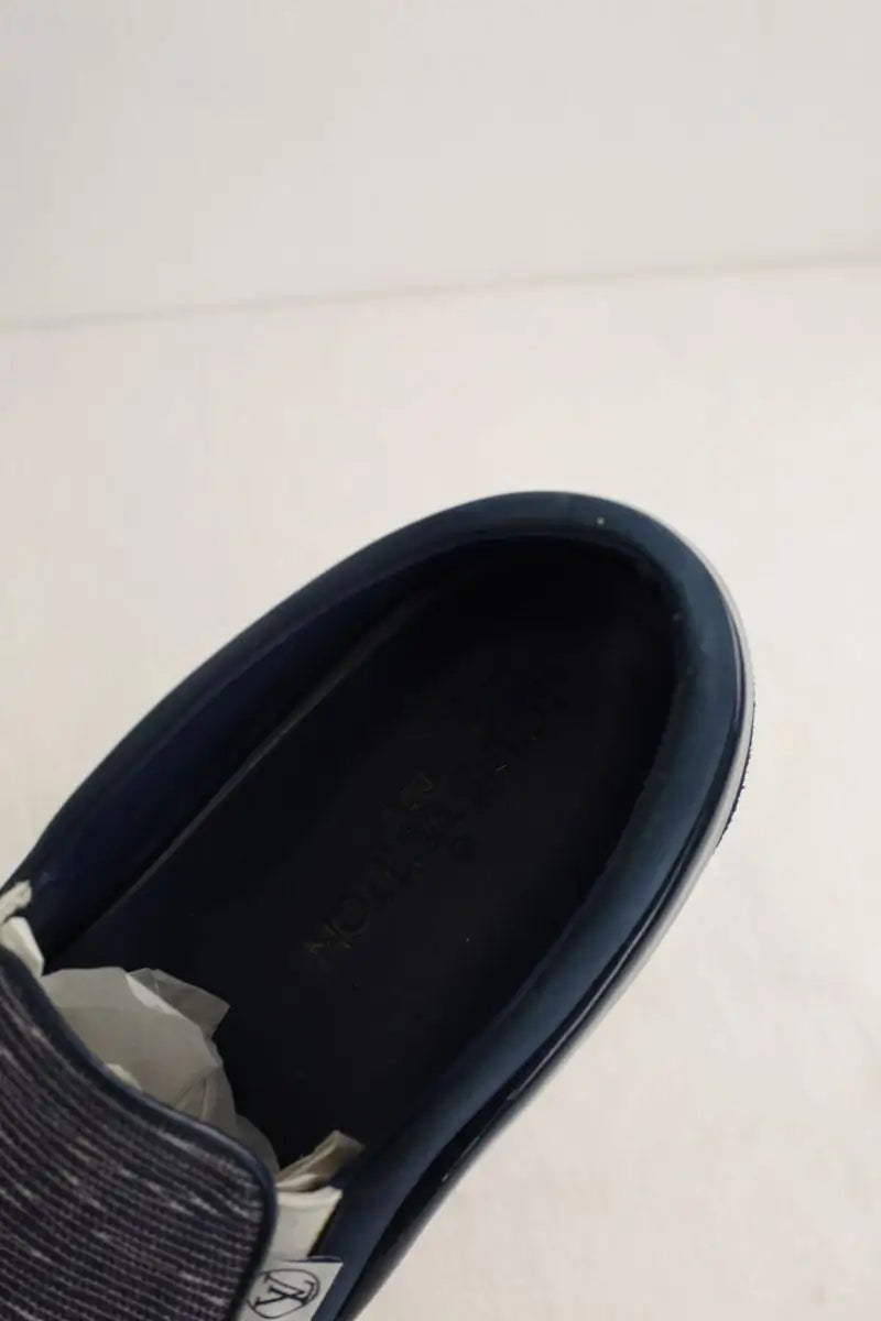Baskets Louis Vuitton  Bleu
